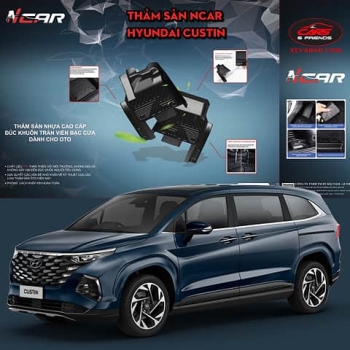 Thảm sàn Ncar cho HYUNDAI CUSTIN